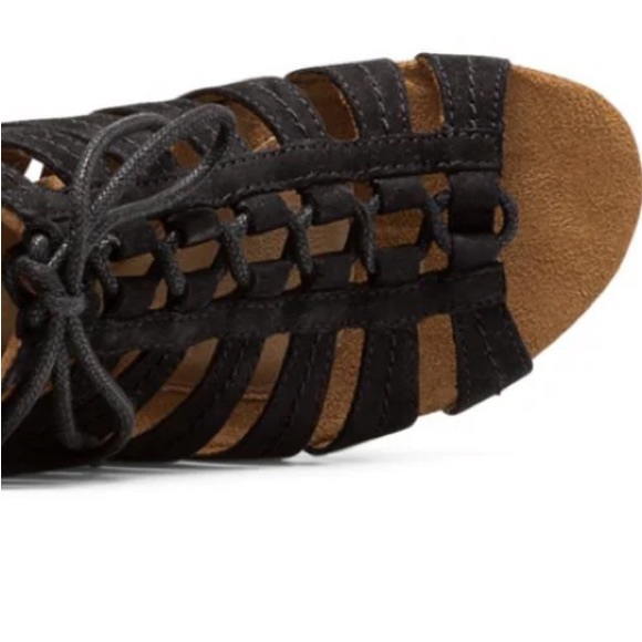 Rockport Cobb Hill Women's black Gabby Gladiator Sandals Bootie size 7 - Picture 4 of 7